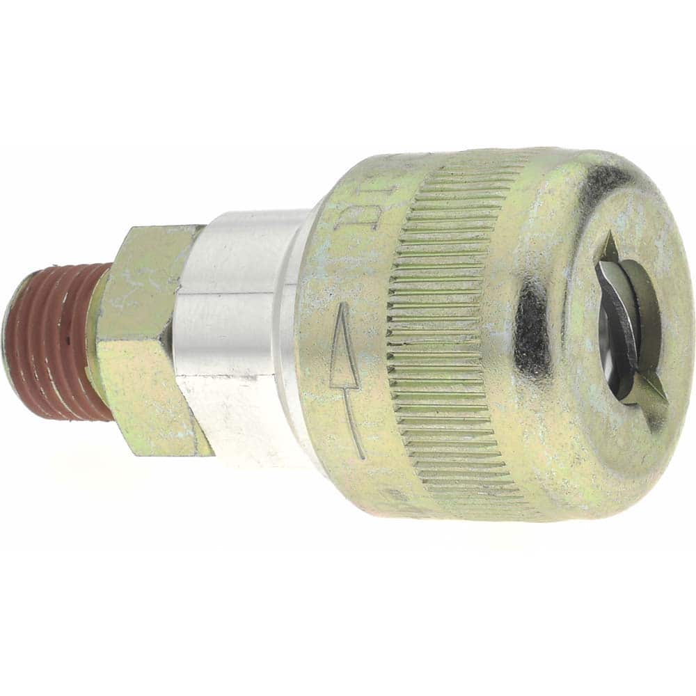 Schrader Bellows 1/4 NPT Automatic Twist Lock Quick Connect Coupler Air Hose 1/4 Fitting 5 