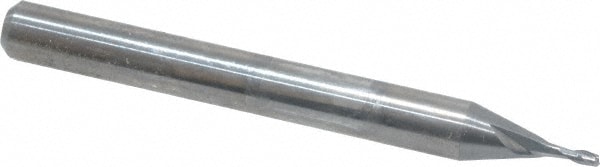 OSG 8502010 Square End Mill: 0.0394 Dia, 0.0984 LOC, 2 Flutes, Solid Carbide Image