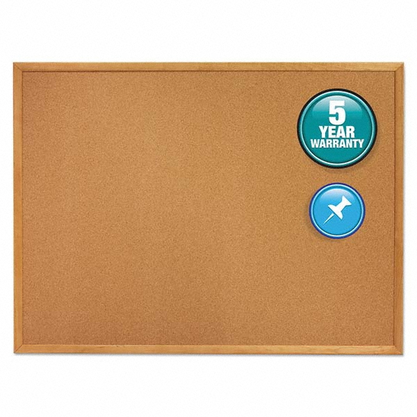 Quartet Cork Bulletin Boards; Style Open Cork Bulletin Board; Width