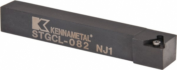 Kennametal 1094424 LH STGC 0&deg; Neutral Rake Indexable Turning Toolholder Image
