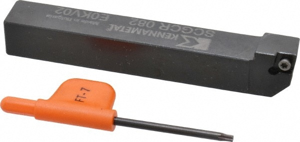 RH SCGC 0° Neutral Rake Indexable Turning Toolholder