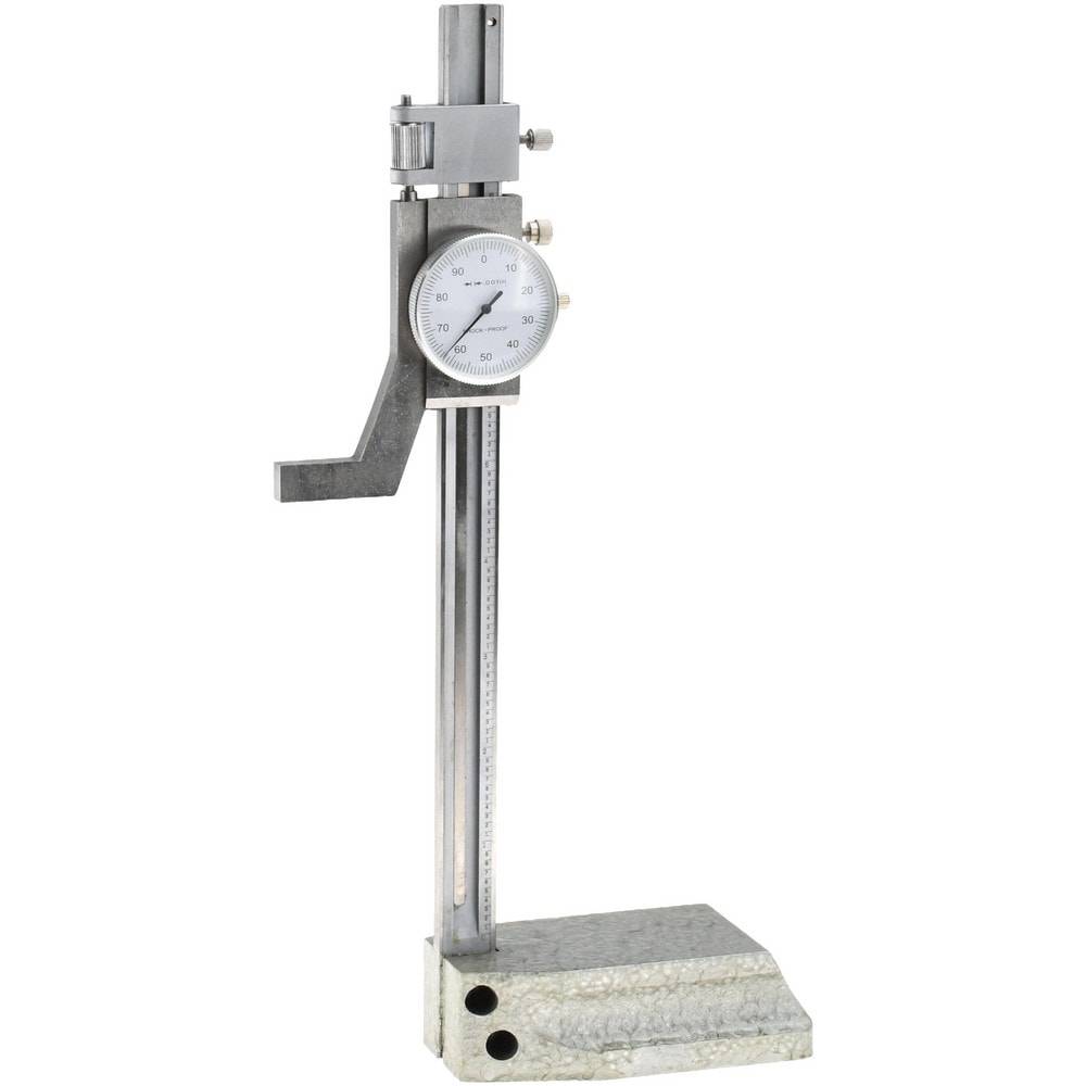 6" Stainless Steel Dial Height Gage