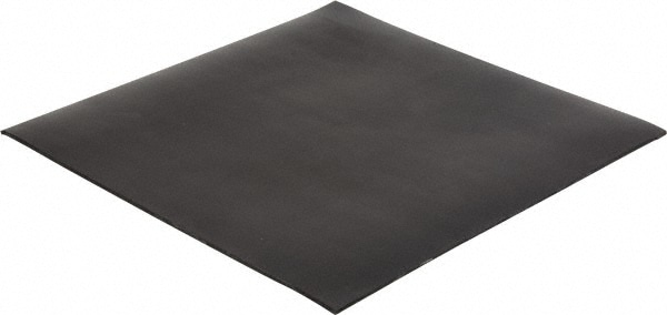 Sheet: Neoprene Rubber, 1/8" Thick, 12" Wide, 12" Long, Black