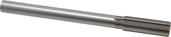 Made in USA 433-0.8780 Chucking Reamer: 0.878" Dia, 1" OAL, 2-5/8" Flute Length, Straight Shank, High Speed Steel Image