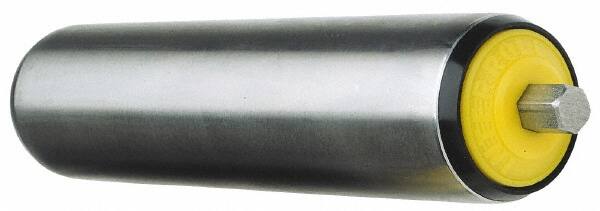 15 Inch Wide x 1.9 Inch Diameter Galvanized Steel Roller