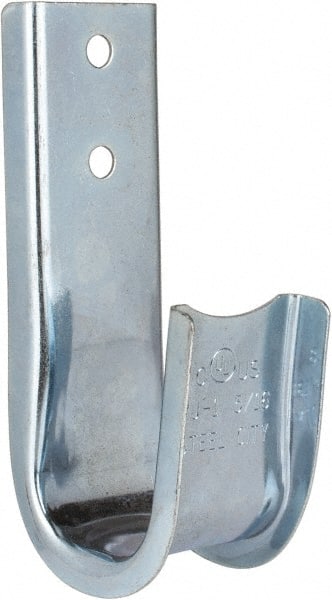 Low Voltage Cable Support Hook: 1-5/16" Pipe, Steel, Anodized Finish