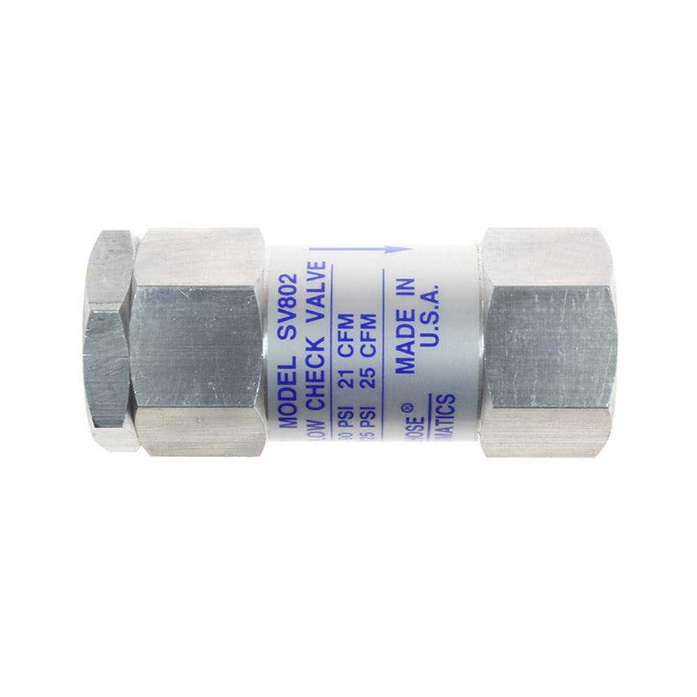 Coilhose Pneumatics SV802 Check Valve: 1/4" Pipe 