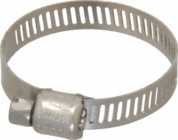 Stainless Steel Hose Clamps #16 - 10 Piece Box 11/16 To 1-1/2 Inch Professional Grade Made In USA