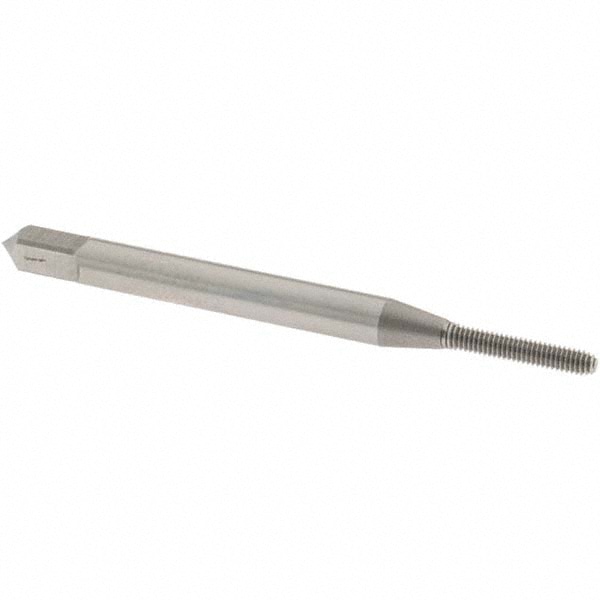 Thread Forming Tap: #1-72 UNF, Modified Bottoming, Cobalt, Bright Finish