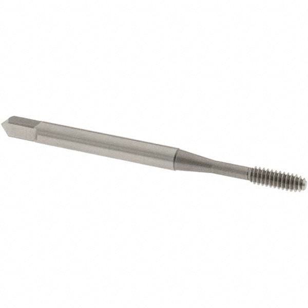 Thread Forming Tap: #4-40 UNC, Modified Bottoming, Cobalt, Bright Finish