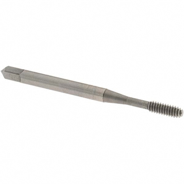 Thread Forming Tap: #4-40 UNC, Modified Bottoming, Cobalt, Bright Finish
