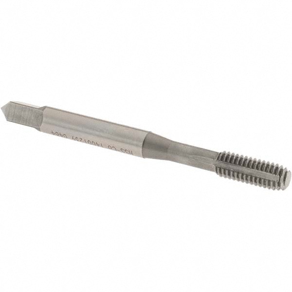 Thread Forming Tap: #12-28 UNF, Modified Bottoming, Cobalt, Bright Finish
