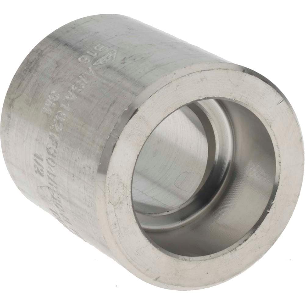 Merit Brass Pipe Half Coupling Fitting Stainless Steel Msc Direct