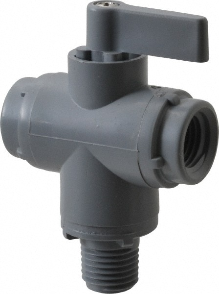 Specialty Mfr 6900390 Standard Manual Ball Valve: 1/4" Pipe 