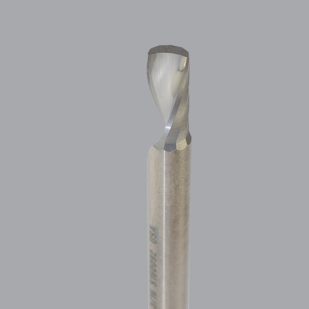 Onsrud 63-769 Spiral Router Bit: 0.1875" Dia, 0.625" LOC, 3/16" Shank Dia, Upcut Image