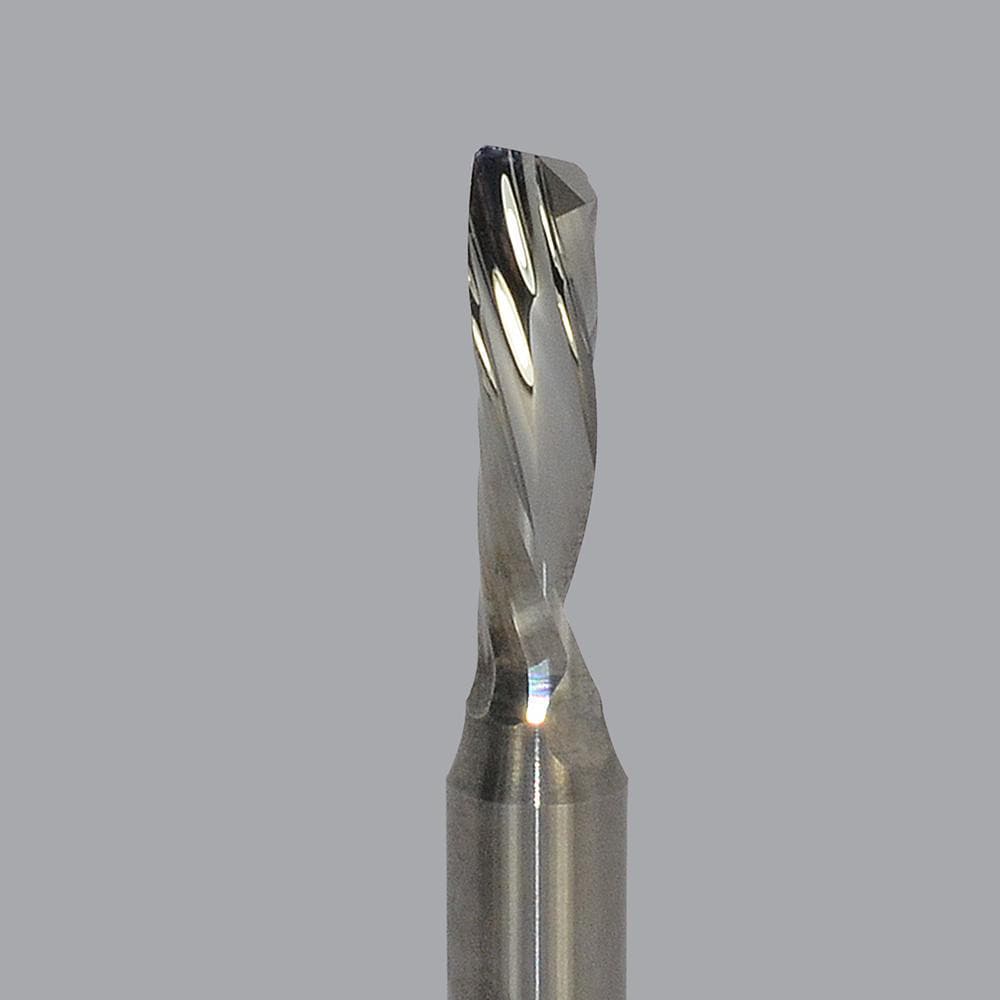 Onsrud 64-018 Spiral Router Bit: 0.1875" Dia, 0.625" LOC, 1/4" Shank Dia, Downcut Image