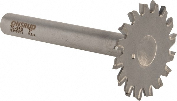 Onsrud 70-360 Slitting & Slotting Saw: 2" Dia, 0.095" Thick, 16 Teeth, Carbide Tipped 