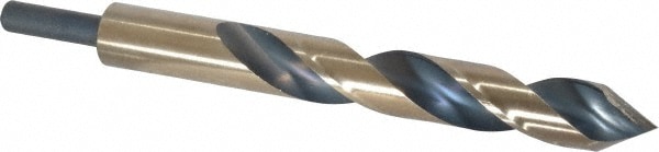 Onsrud 70-532 Reduced Shank Drill Bit: 1/2 Dia, 1/4 Shank Dia, 60 0, High Speed Steel 