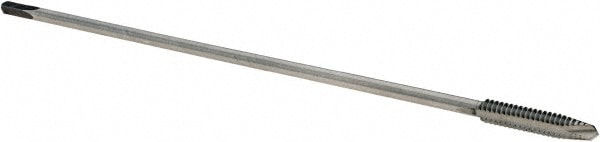 Extension Tap: 10-24, 2 Flutes, H3, Bright/Uncoated, High Speed Steel, Spiral Point