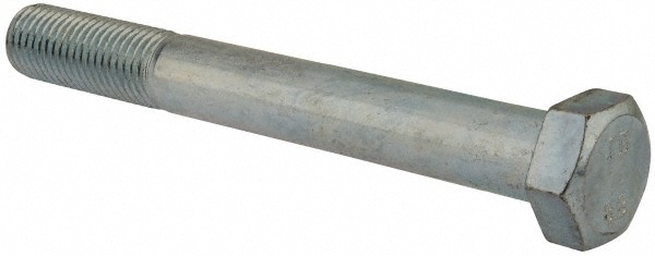 Hex Head Cap Screw: M24 x 3.00 x 200 mm, Grade 8.8 Steel, Zinc-Plated