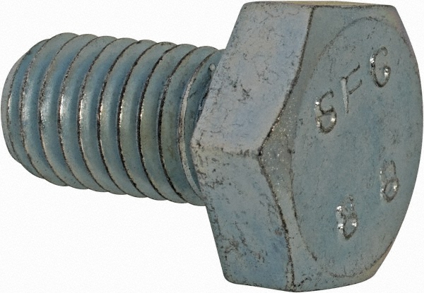 Value Collection 815463PR Hex Head Cap Screw: M10 x 1.50 x 18 mm, Grade 8.8 Steel, Zinc-Plated Image