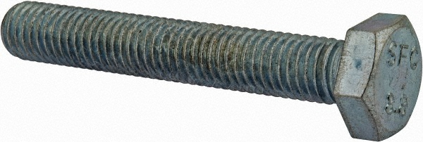 Value Collection 815838PS Hex Head Cap Screw: M10 x 1.50 x 65 mm, Grade 8.8 Steel, Zinc-Plated Image