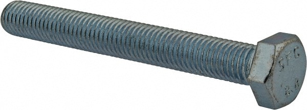 Value Collection 815149PR Hex Head Cap Screw: M12 x 1.75 x 100 mm, Grade 8.8 Steel, Zinc-Plated Image