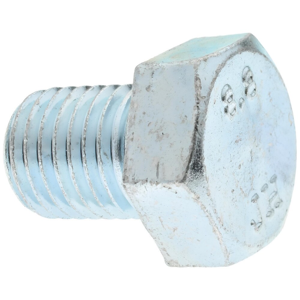 Hex Head Cap Screw: M16 x 2.00 x 20 mm, Grade 8.8 Steel, Zinc-Plated