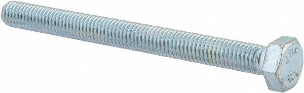 Value Collection 815816PR Hex Head Cap Screw: M8 x 1.25 x 90 mm, Grade 8.8 Steel, Zinc-Plated Image