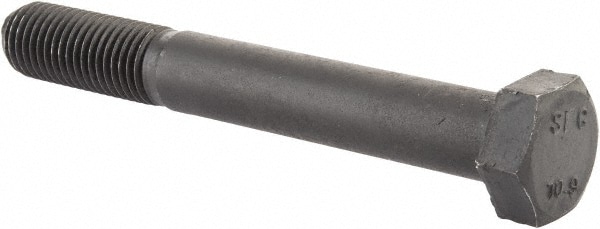 Hex Head Cap Screw: M16 x 2.00 x 120 mm, Grade 10.9 Steel, Uncoated