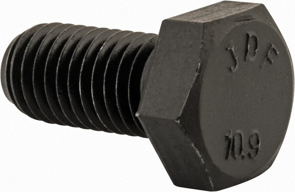 Value Collection 462966PS Hex Head Cap Screw: M12 x 1.75 x 25 mm, Grade 10.9 Steel, Uncoated Image