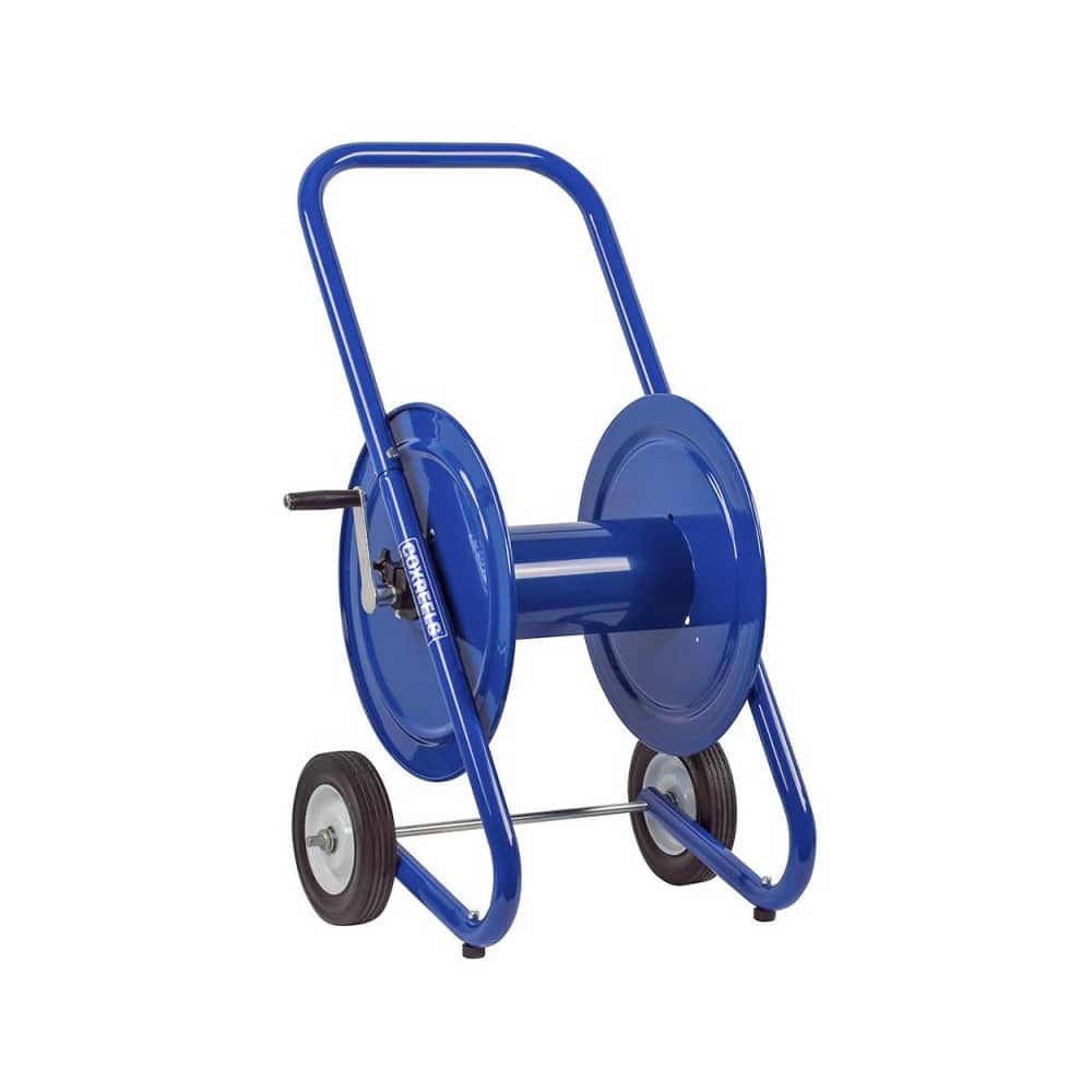 CoxReels - Hose Reel without Hose: 1/2″ ID Hose, 225' Long, Hand Crank -  48706782 - MSC Industrial Supply