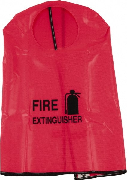 Steiner XT8W Fire Extinguisher Covers; Maximum Extinguisher Capacity (Lb.): 30.00 ; Minimum Extinguisher Capacity (Lb.): 15.00 ; Height (Inch): 27 ; Color: Red ; PSC Code: 4210 