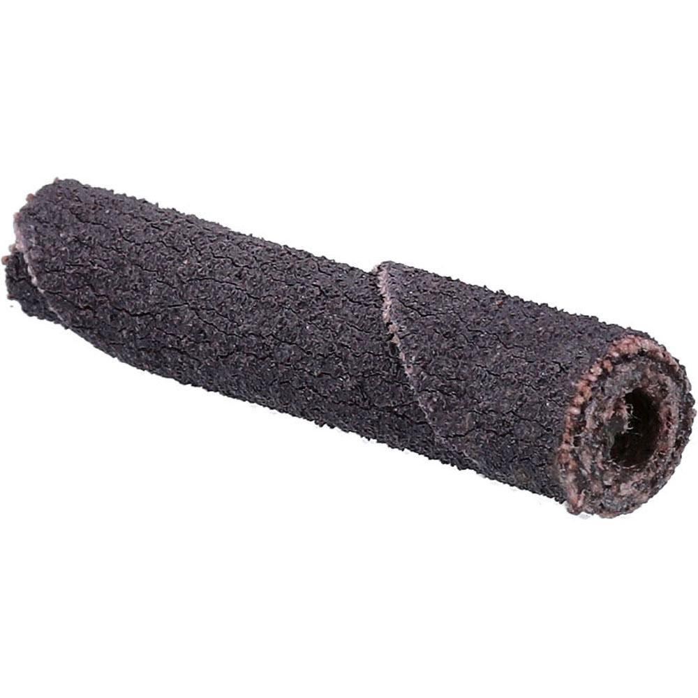 Merit Abrasives Straight Cartridge Roll 1/4" Dia, 80 Grit, Aluminum