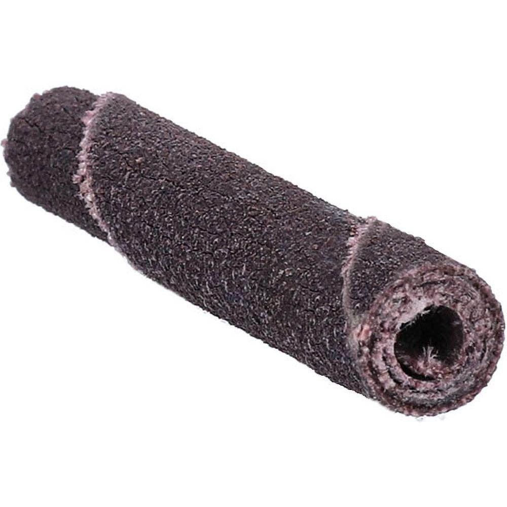 Merit Abrasives Straight Cartridge Roll 1/4" Dia, 120 Grit, Aluminum