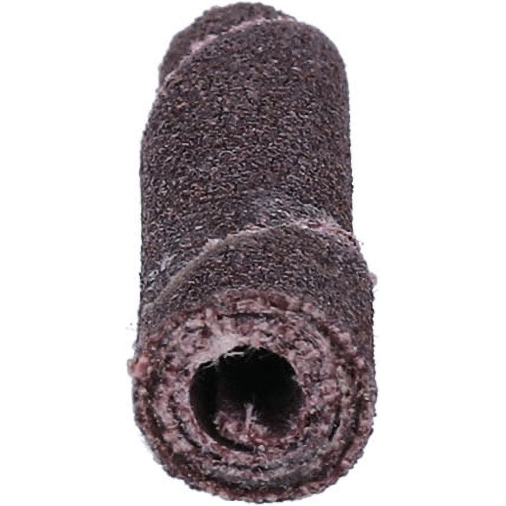 Merit Abrasives Straight Cartridge Roll 1/4" Dia, 120 Grit, Aluminum