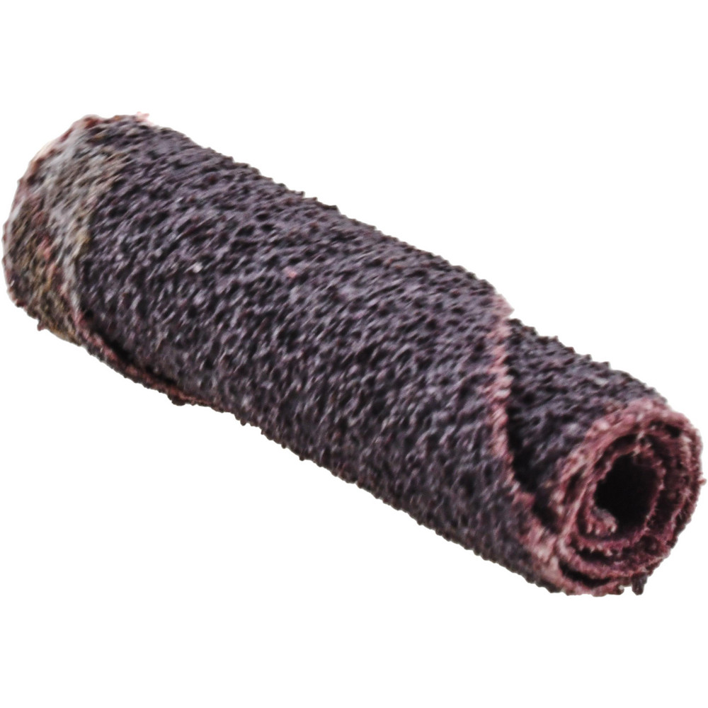 Straight Cartridge Roll: 3/8" Dia, 50 Grit, Aluminum Oxide - Coarse Grade