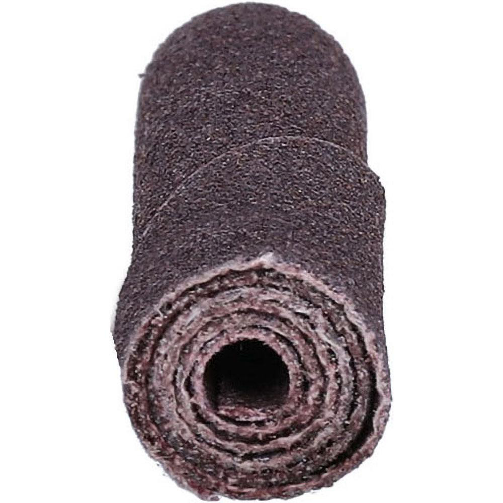 Merit Abrasives Straight Cartridge Roll 3/8" Dia, 120 Grit, Aluminum