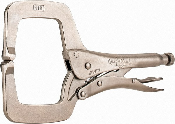 IRWIN 11R Vise Grip C-Clamp Locking Pliers with Regular Tips for sale online