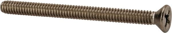 Value Collection W57822PS Machine Screw: 1/4-20 x 3", Flat Head, Phillips 