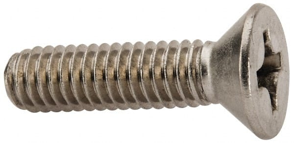 Value Collection W57882PS Machine Screw: 5/16-18 x 1-1/4", Flat Head, Phillips 