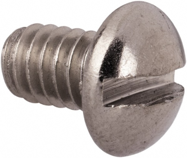 Value Collection R56002054 Machine Screw: #8-32 x 1/4", Round Head, Slotted Image