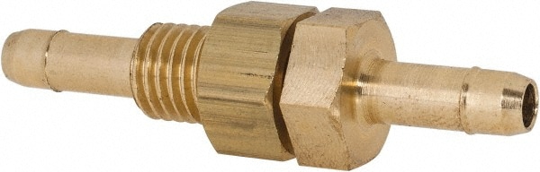 Barbed Tube Bulkhead Union: 5/16-24 UNF