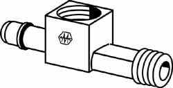 Barbed Tube Fitting: 1/8"