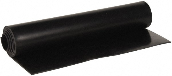 Sheet Roll: Buna-N Rubber, 36" Wide, Black
