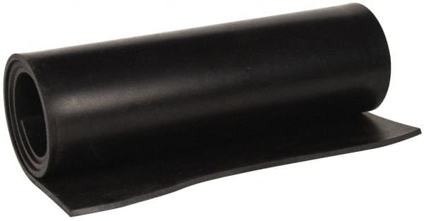 USA Sealing RS-BHS50-241 Sheet Roll: Buna-N Rubber, 1/2" Thick, 36" Wide, Black 