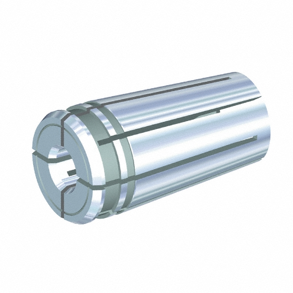 Coolant Single Angle Collet: TG/PG 100, 0.625" - 0.625" Body Dia, 2-3/8" OAL, 0.625" TIR