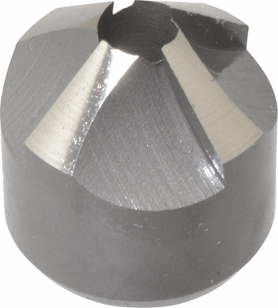 Made in USA 180-10J 4 Flutes, 7/8" Cutter Head Diam, 1/4" Pilot Hole Diam, High Speed Steel Reverse Countersink Image