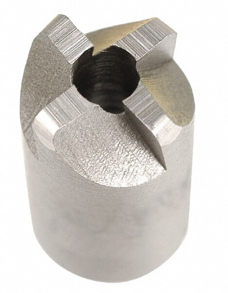 Reverse Counterbore: 7/8" Dia, 1/4" Pilot Hole, 4 Flutes, Solid Carbide