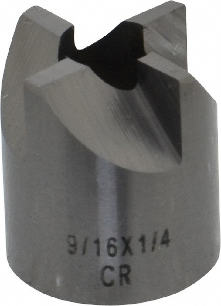 Made in USA 191-6L Reverse Counterbore: 9/16" Dia, 1/4" Pilot Hole, 4 Flutes, Solid Carbide Image